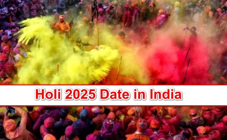 Holi 2025 Date in India Celebrate the Festival of Colors on March 14th-2025 में होली कब है