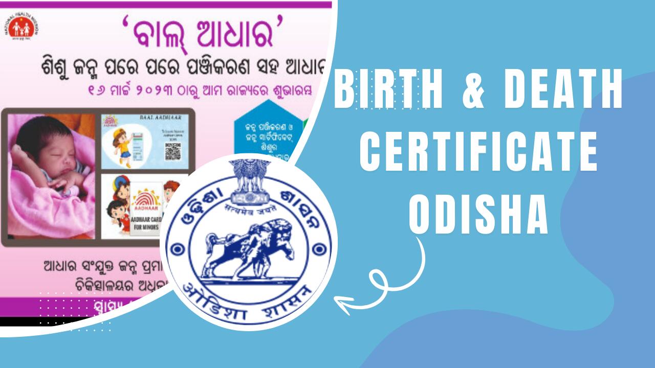 Birth and Death Certificate Odisha