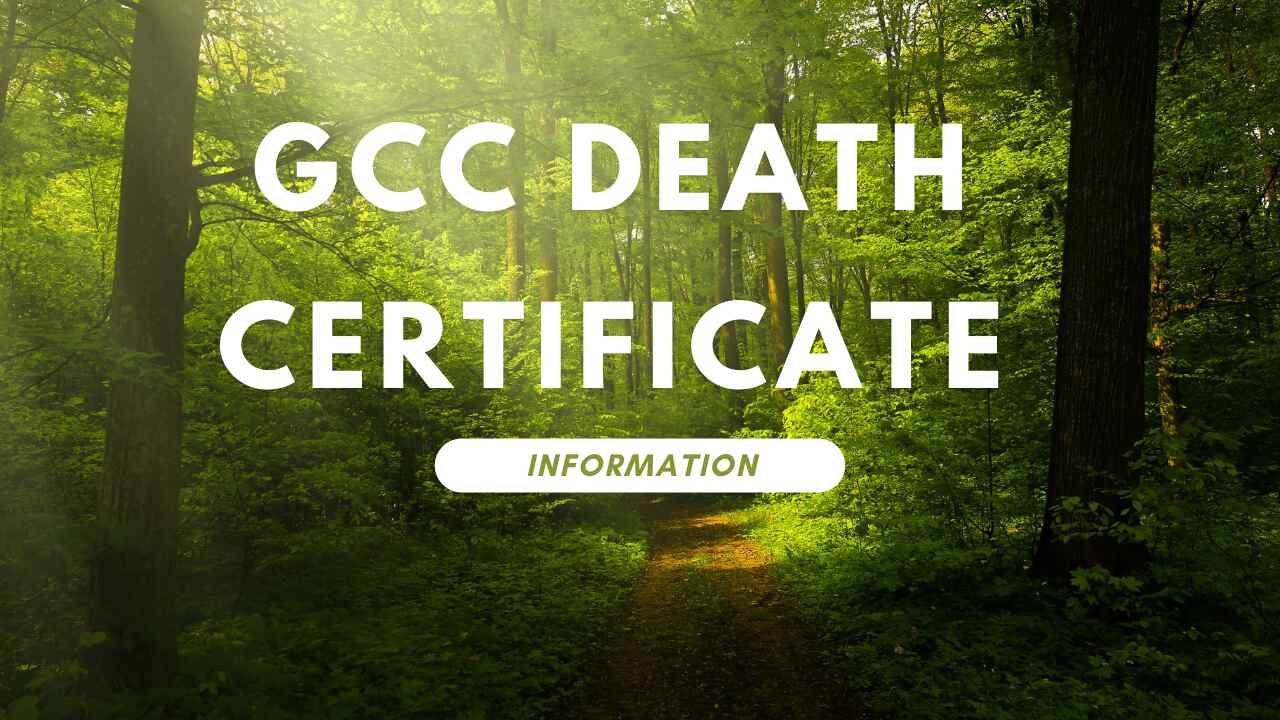 GCC Death Certificate