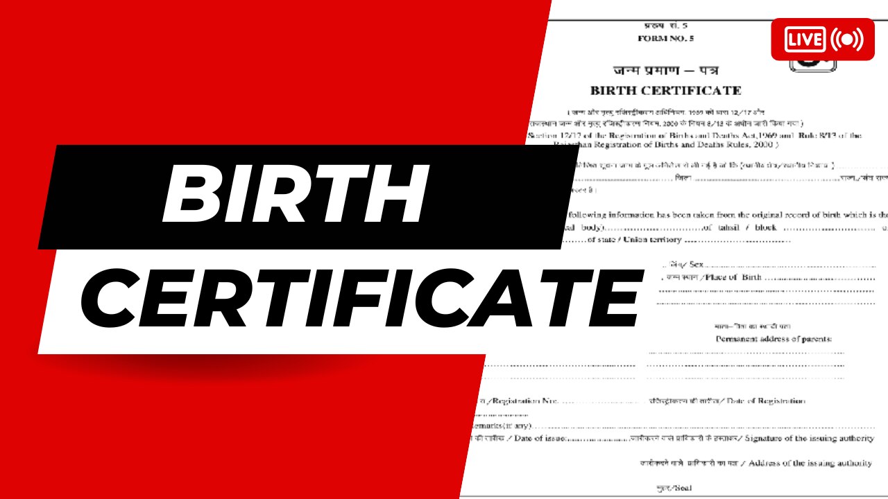 Download Birth Certificate Online