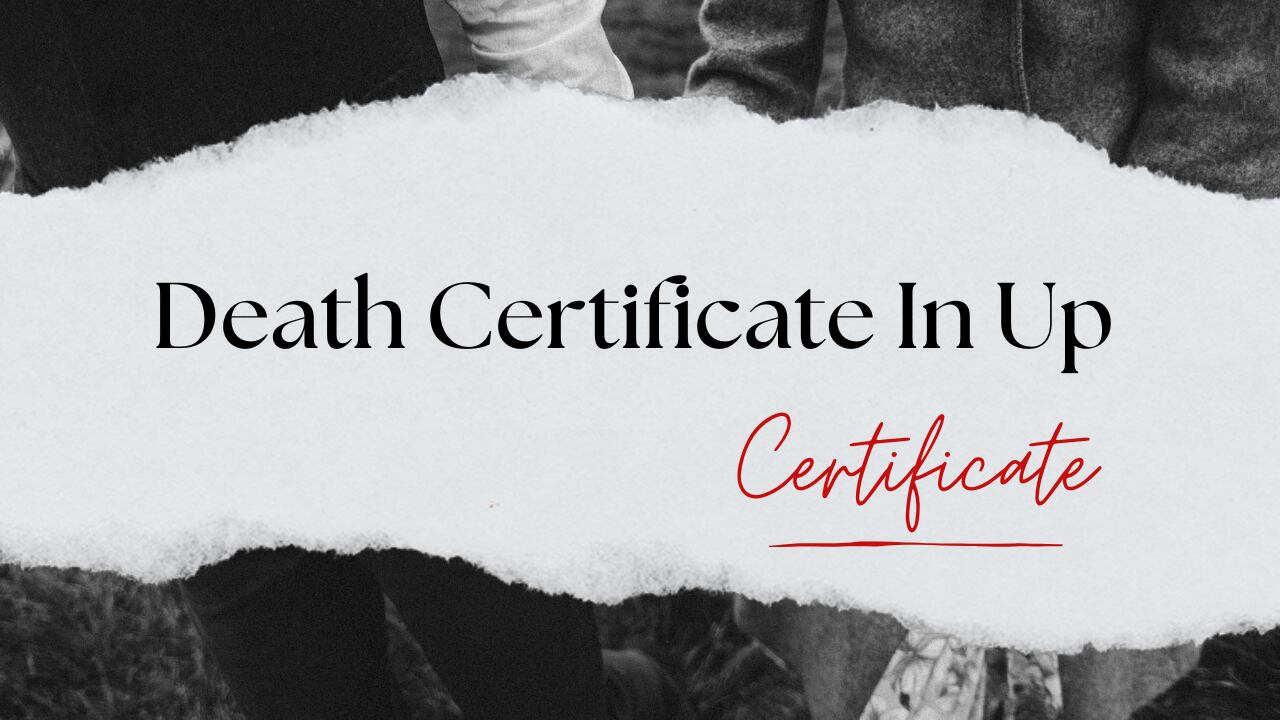 How to Download Death Certificate In Up