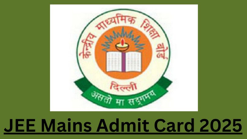 Jee Admit Card 2025 Download