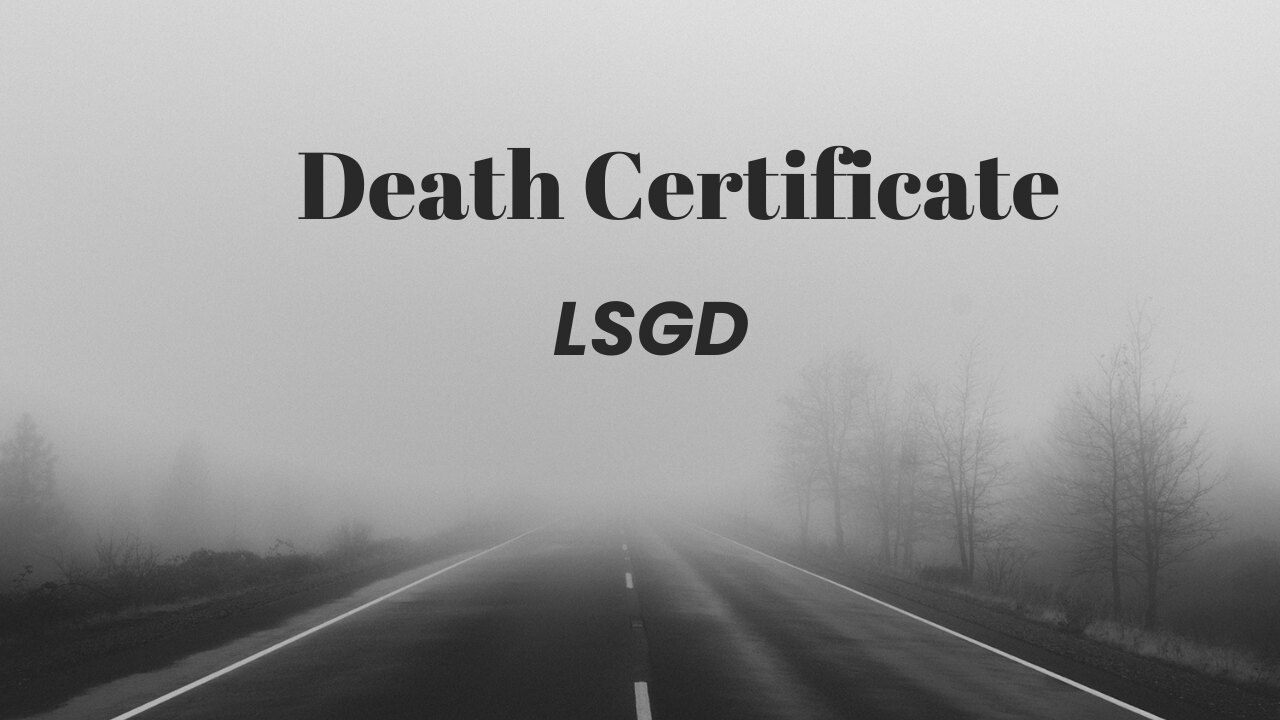 LSGD Death Certificate