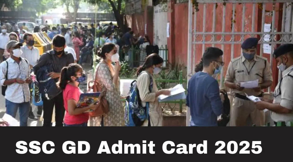 SSC GD Admit Card 2025 Exam City