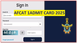 AFCAT Admit Card 2025 Released: Download Hall Ticket at afcat.cdac.in