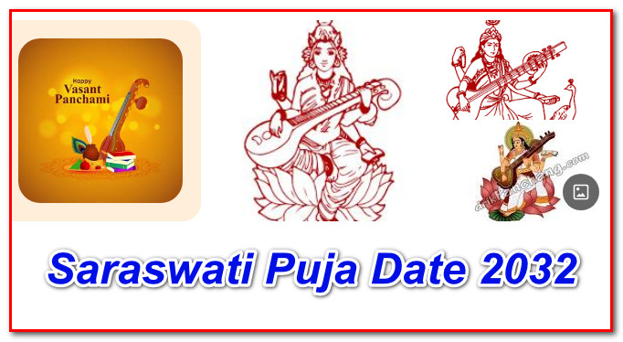 Saraswati Puja Date 2032