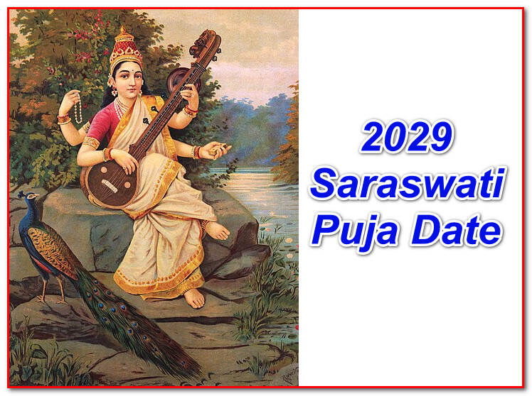 2029 Saraswati Puja Date