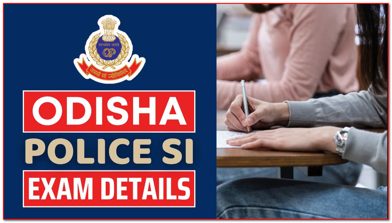 ODISHA Police Si Admit Card