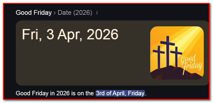 Good Friday 2026