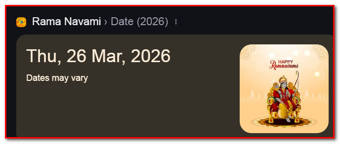 2026 Ram Navami